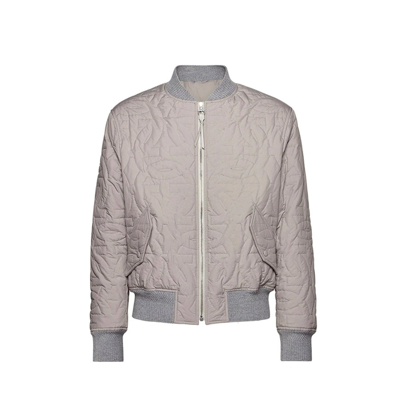 Salvatore Ferragamo Quilted Bomber Jacket Men - 1