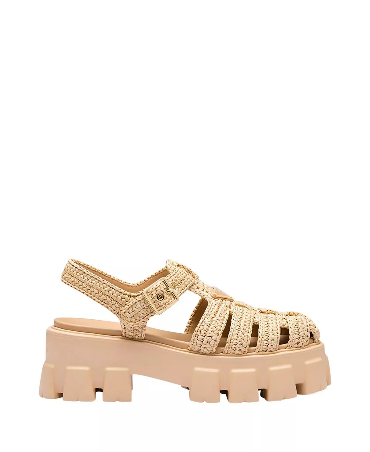 Women's Monolith Crochet Cage Sandals - 3