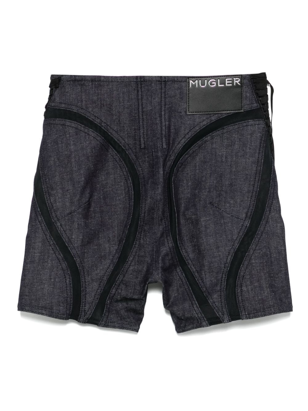 panelled shorts - 2