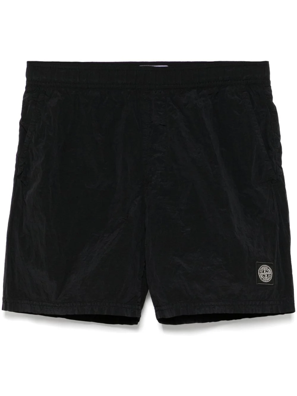logo-appliqué shorts - 1