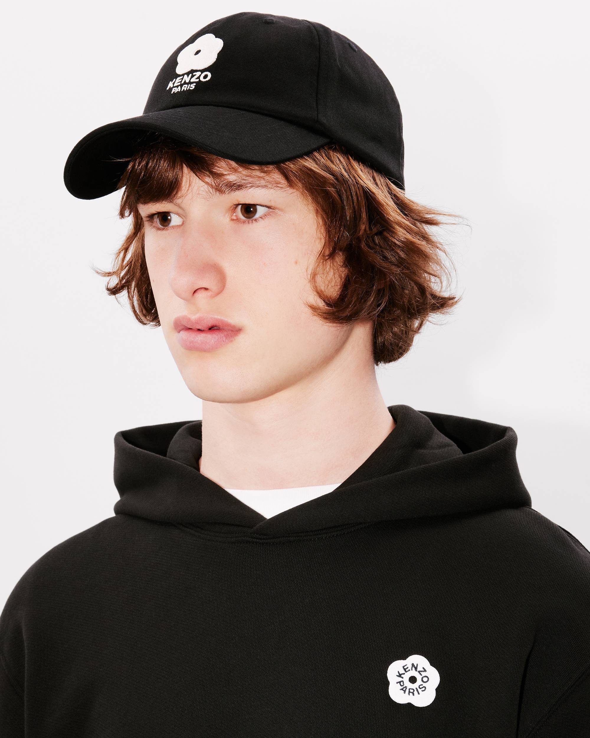 'KENZO Utility' embroidered cotton cap - 4