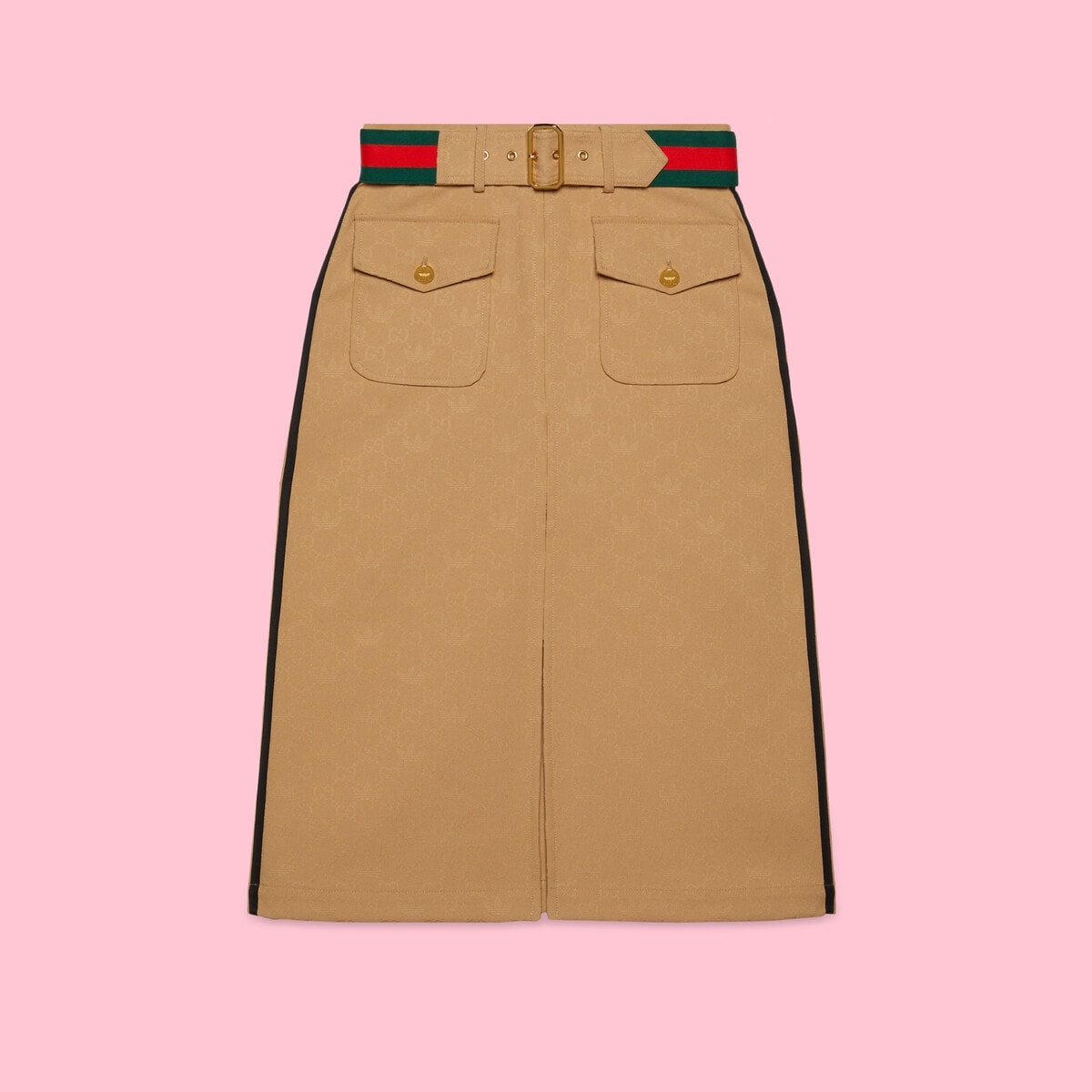 adidas x Gucci jacquard skirt - 1
