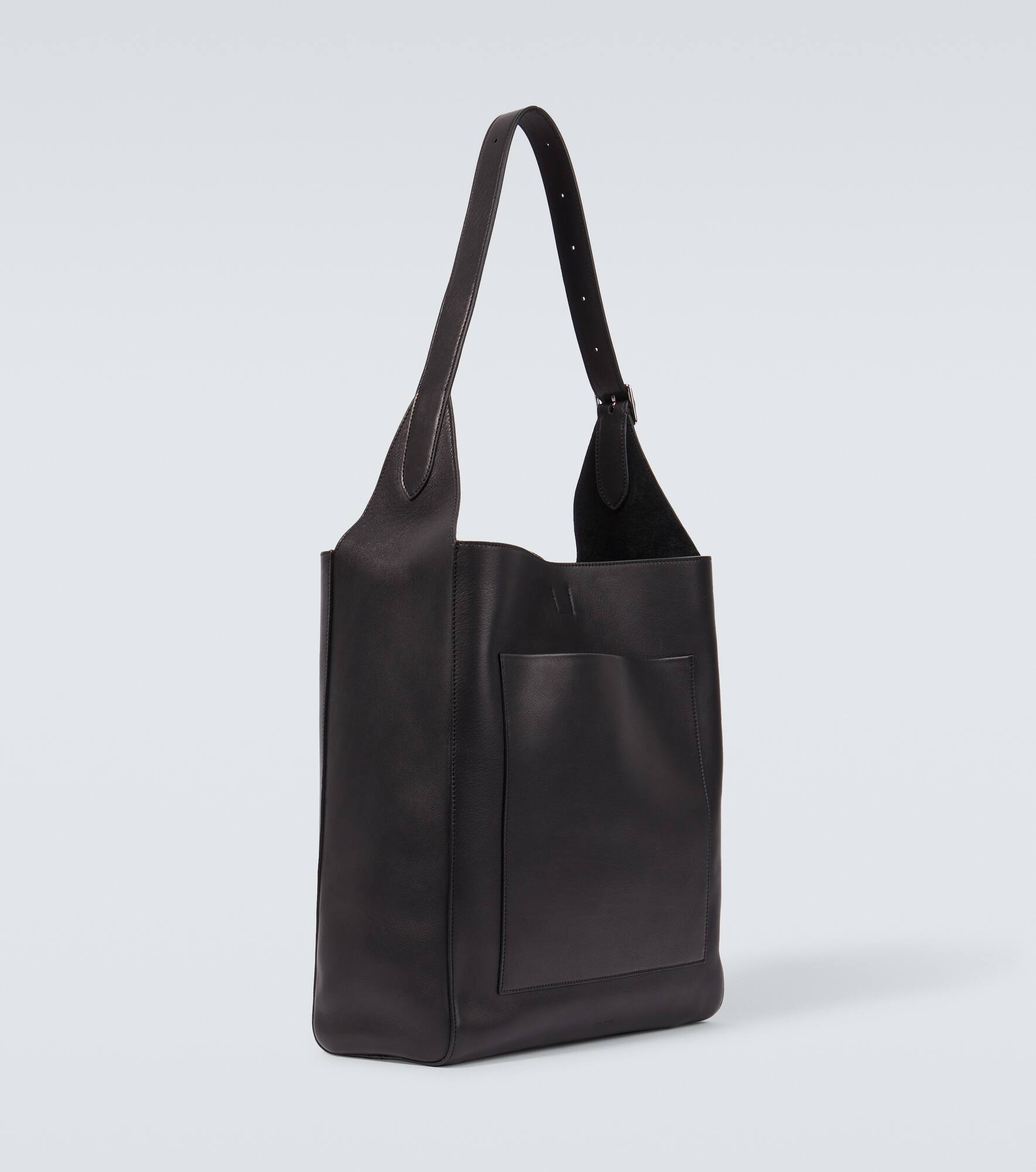 Blake leather tote bag - 5