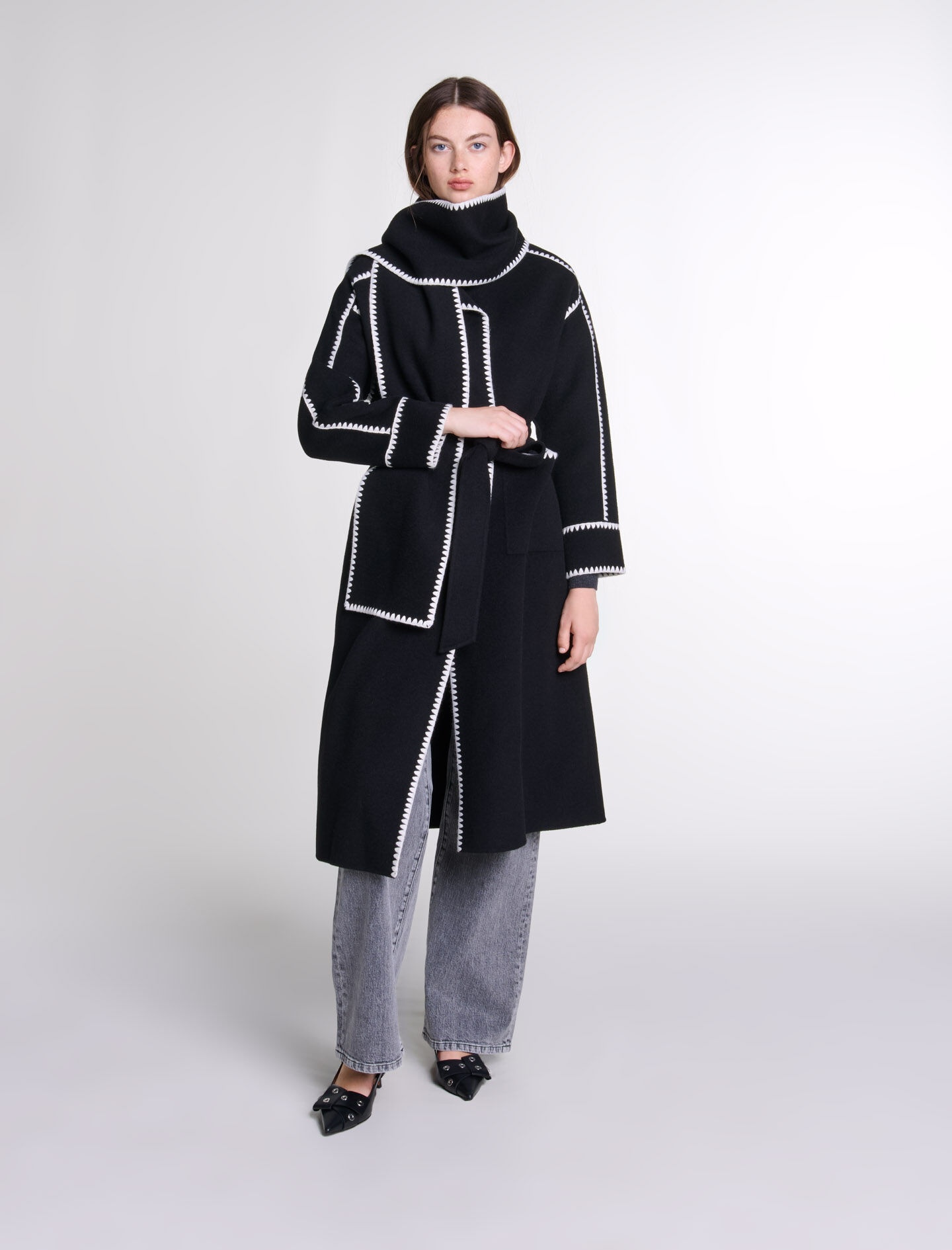 Two-tone double-faced coat - 2