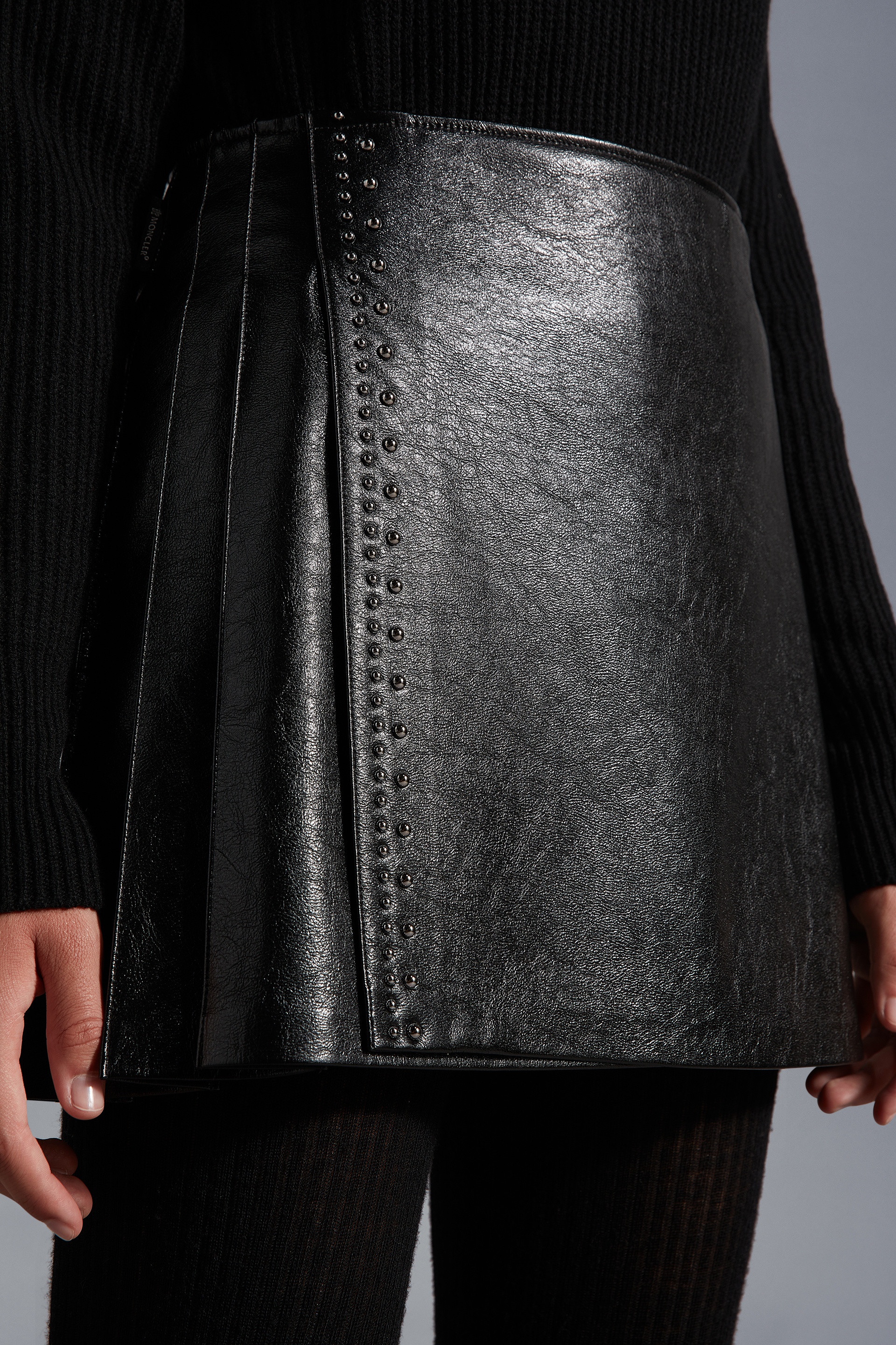 Faux Leather Skirt - 5