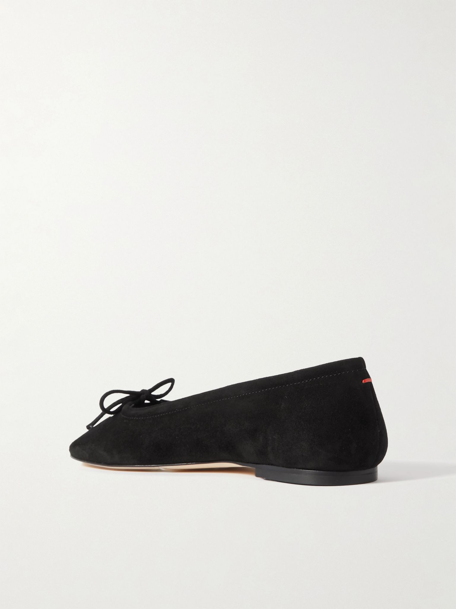 Delfina suede ballet flats Black - 3