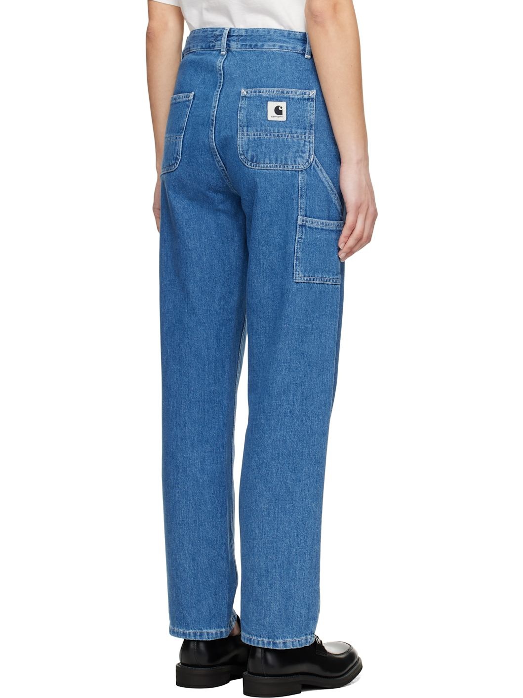Blue Pierce Straight Jeans - 3