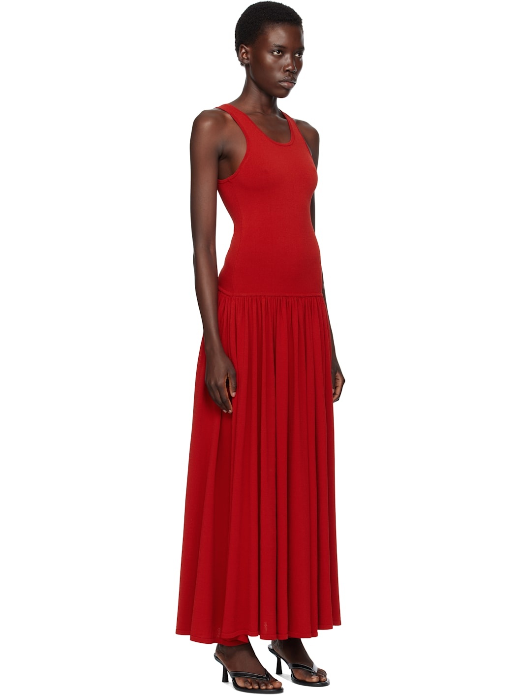 Red Jada Maxi Dress - 2