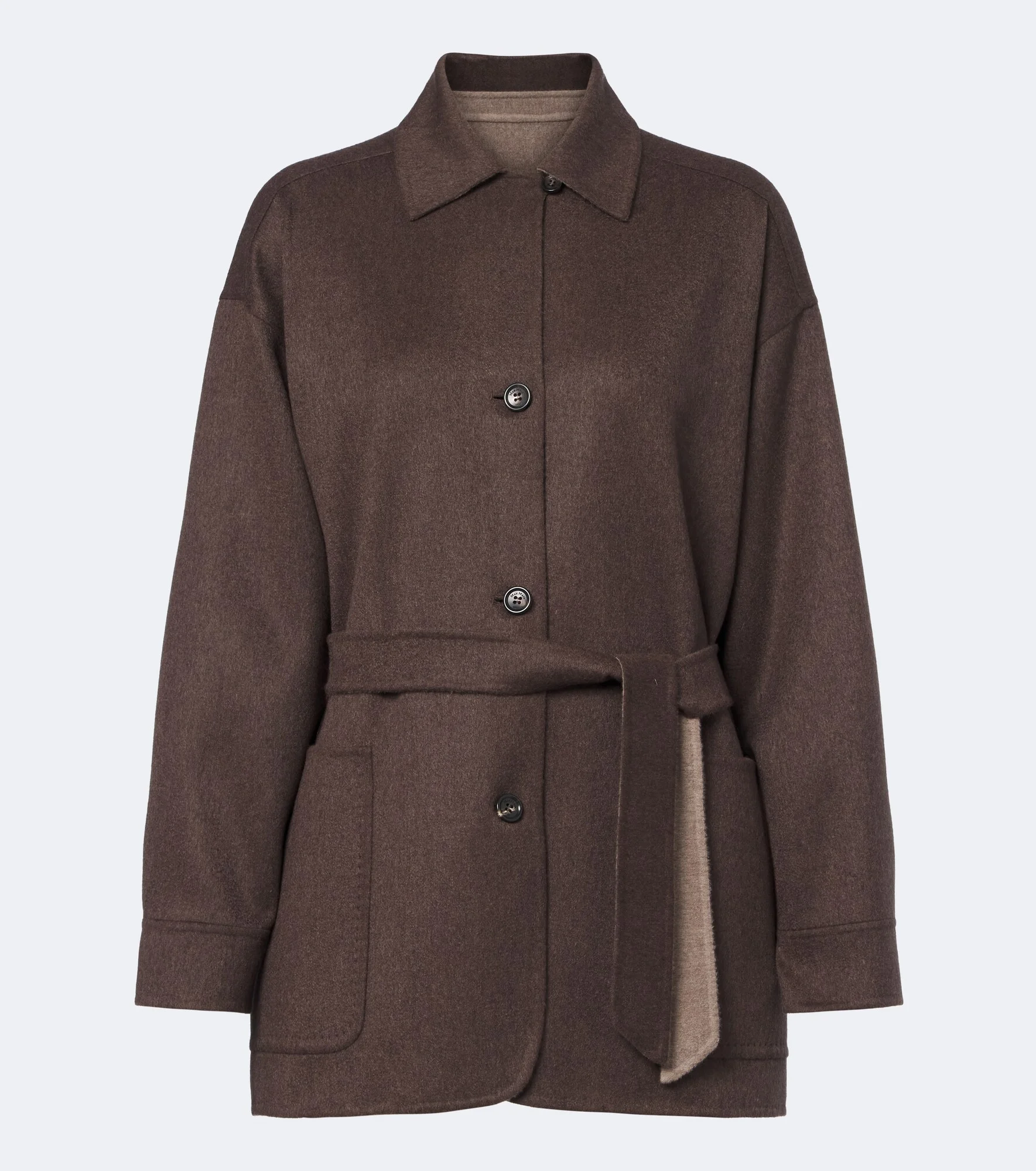 Cashmere-blend jacket - 1