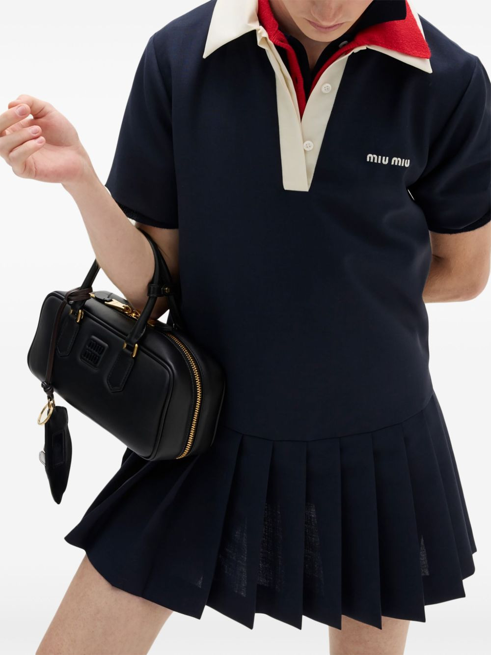 Miu Miu Women Kid Mohair Short Dress - 4