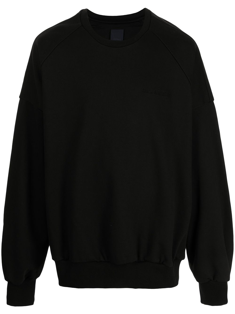 graphic-print crew-neck sweatshirt - 1