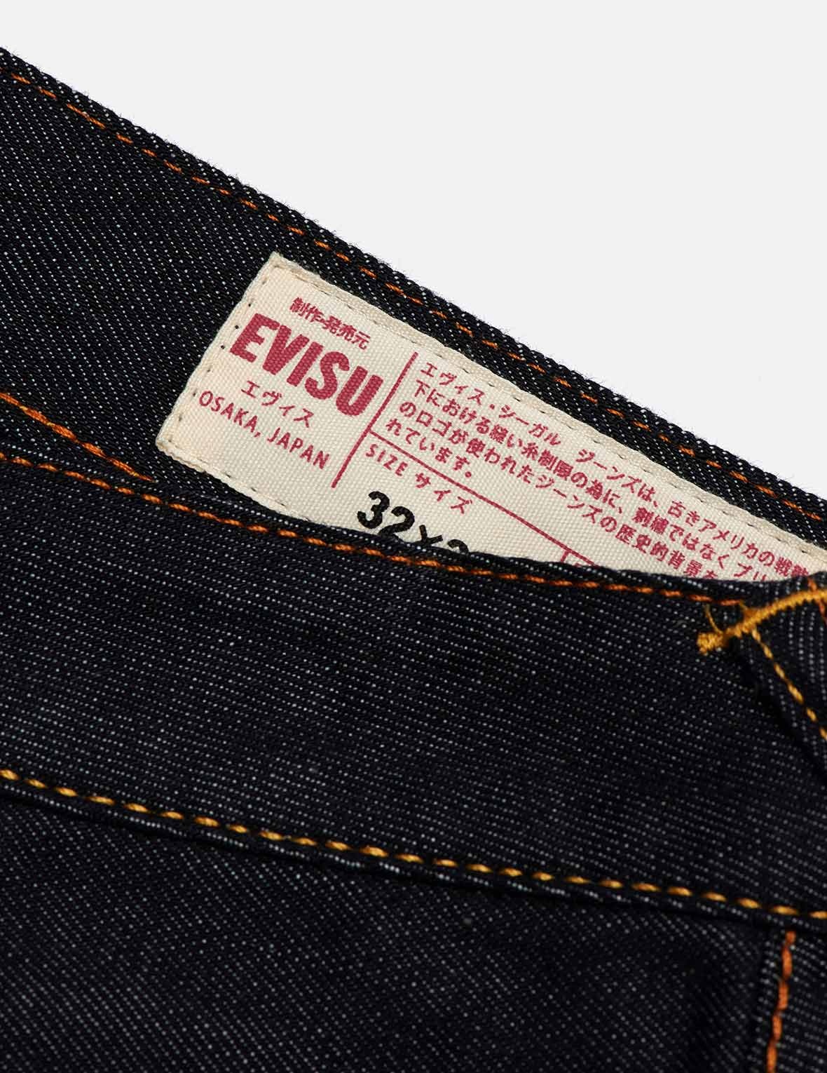 Orange Brushstroke Daicock Slim Straight fit Jeans #2010 - 15