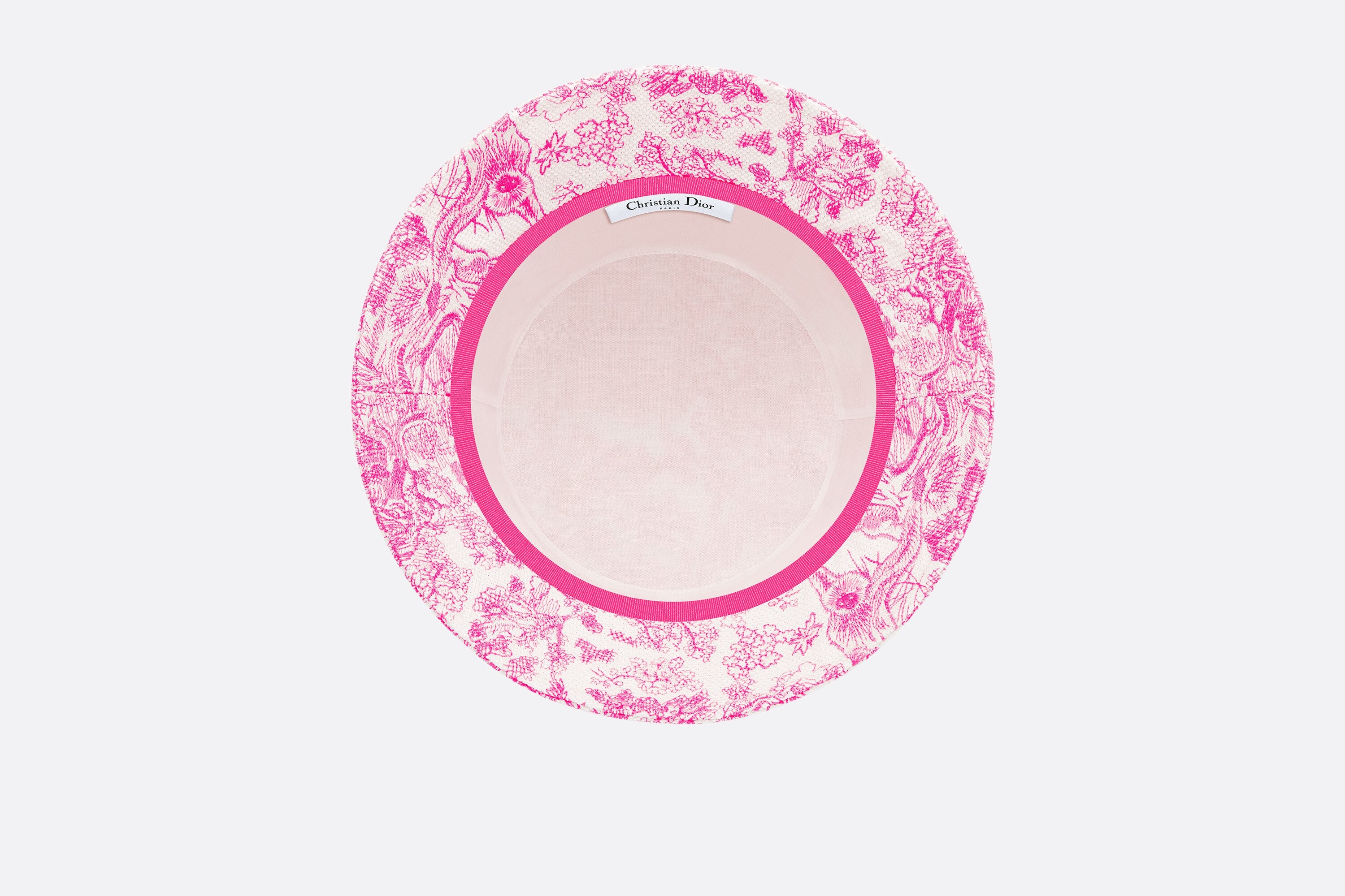 Dior Toile de Jouy Sauvage Small Brim Bucket Hat - 4