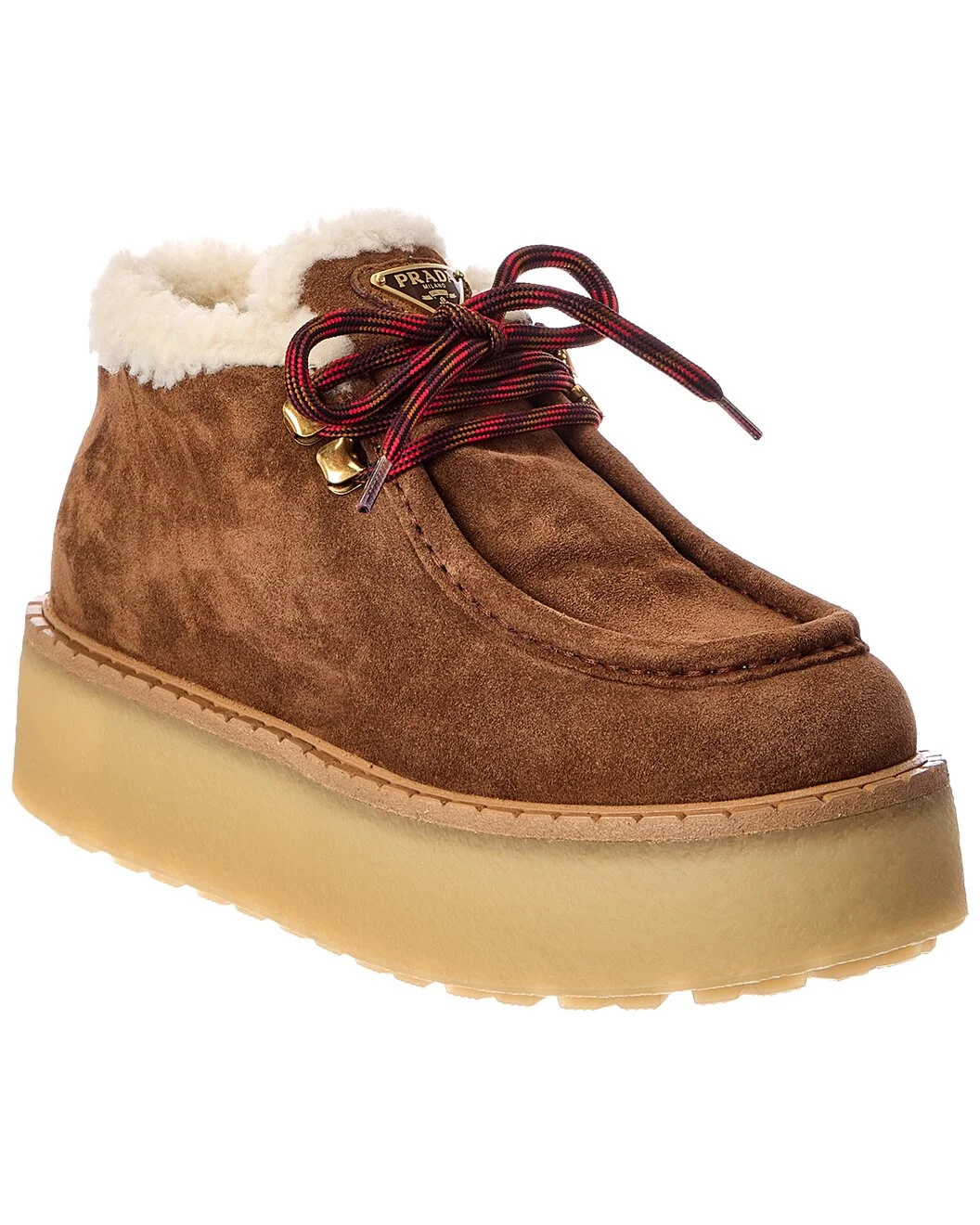 Prada Logo Suede Loafer - 1