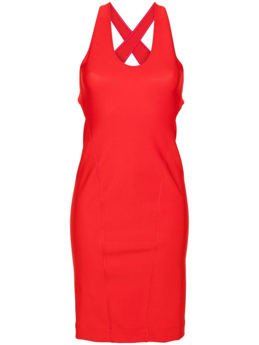 ワンピース Alaia Long crossover dress ALAÏA BLACK LONG TEXTURED KNIT DRESS | ALAÏA SA