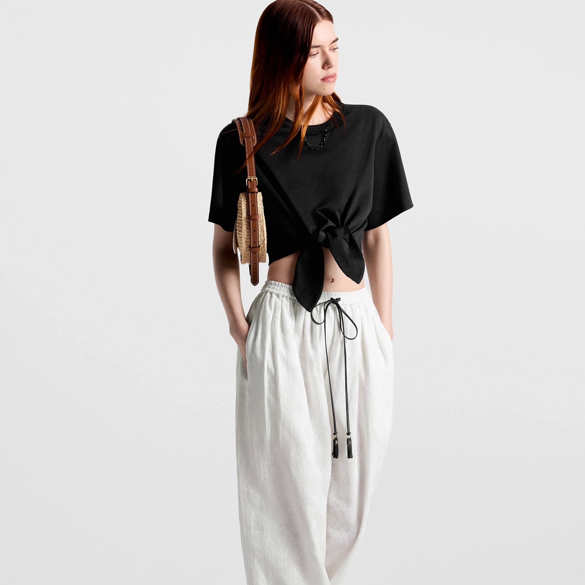 Monogram Tile Baggy Pajama Pants - 5