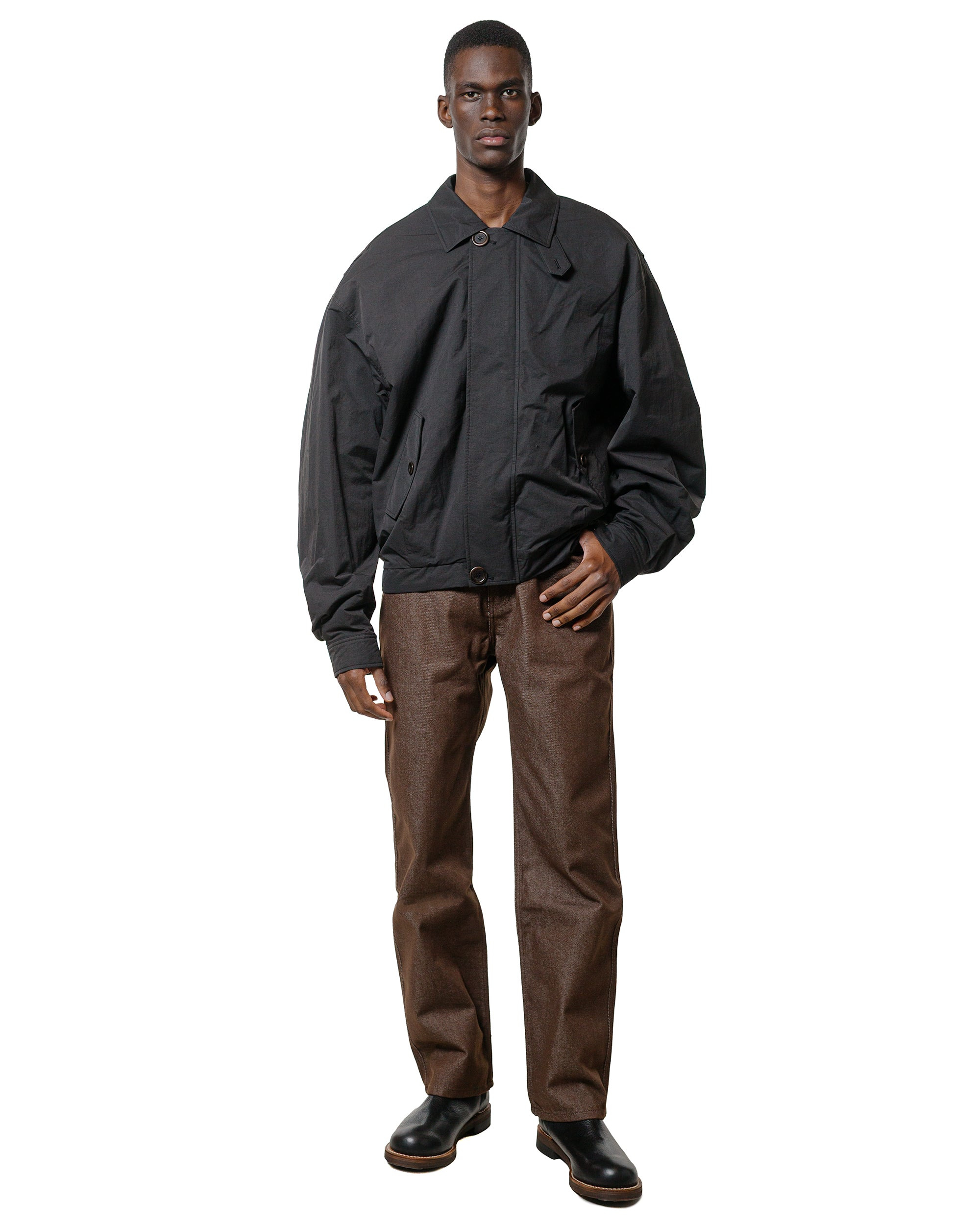 Men's Color Indigo Denim Brown - 4