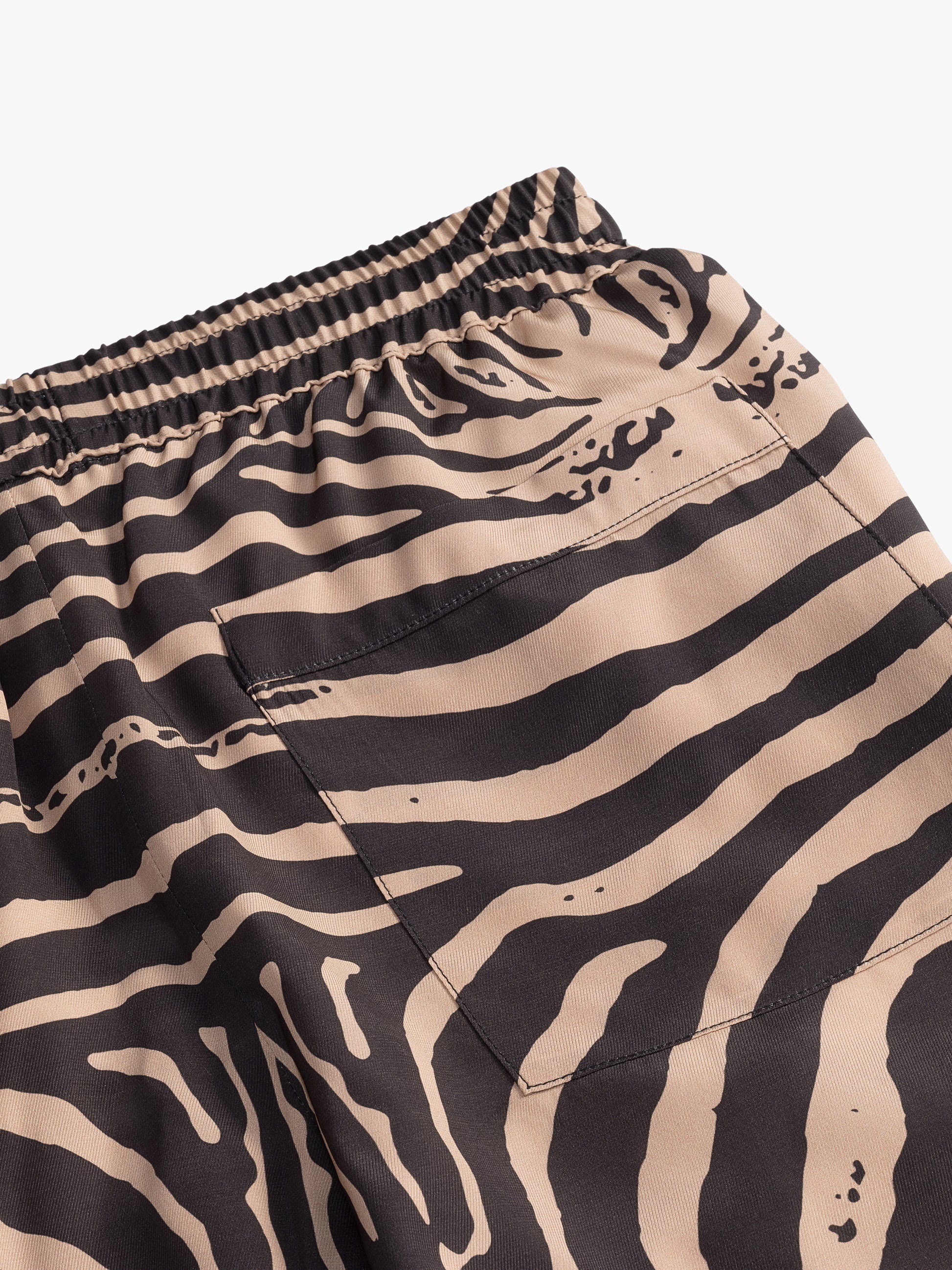 ZEBRA SILK SHORT - 4