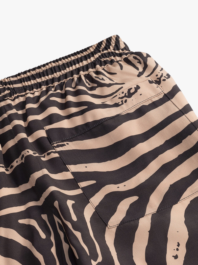 ZEBRA SILK SHORT 4
