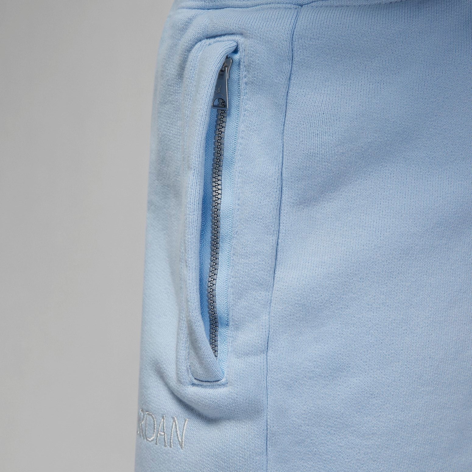 (WMNS) Air Jordan Wordmark Sweatpants 'Ice Blue' DV6471-411 - 2