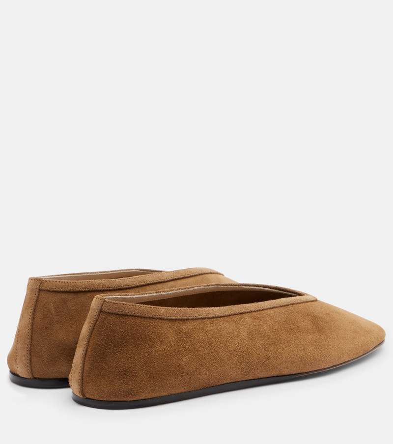LE MONDE BÉRYL Luna suede ballet flats outlook