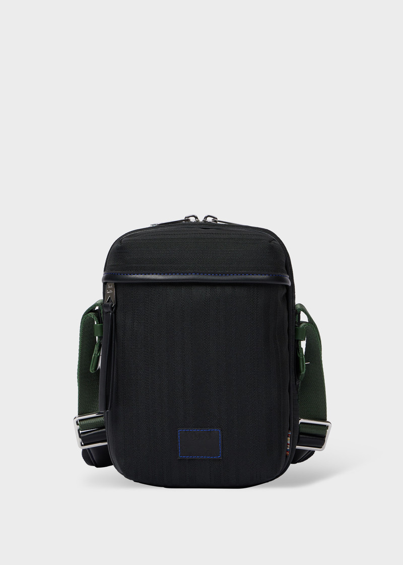 Paul Smith x MINI - Black Shadow Stripe Flight Bag 3