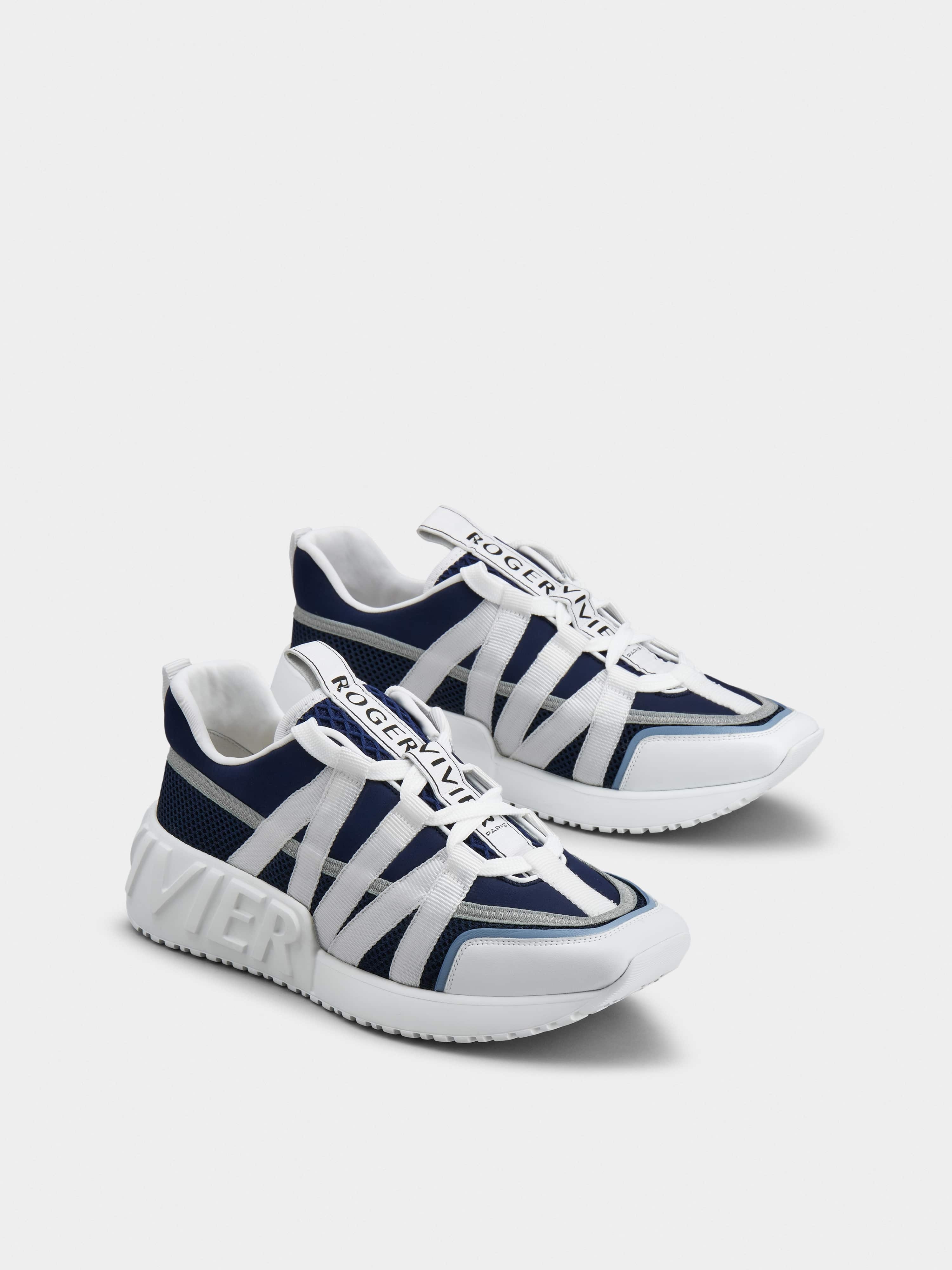 Viv' Go Lace Up Sneakers in Technical Fabrics - 3