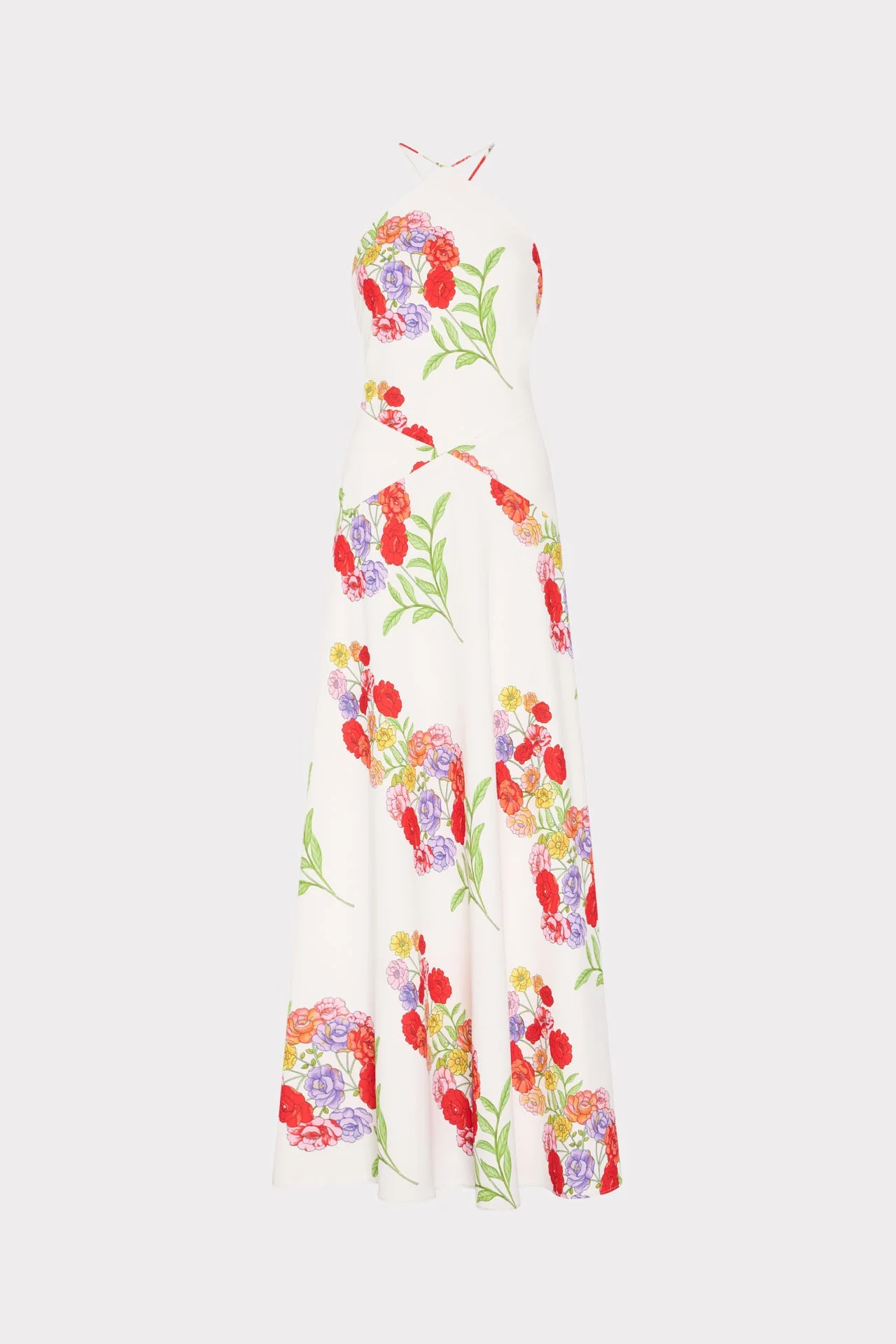 Leda Printed Maxi Dress - 1