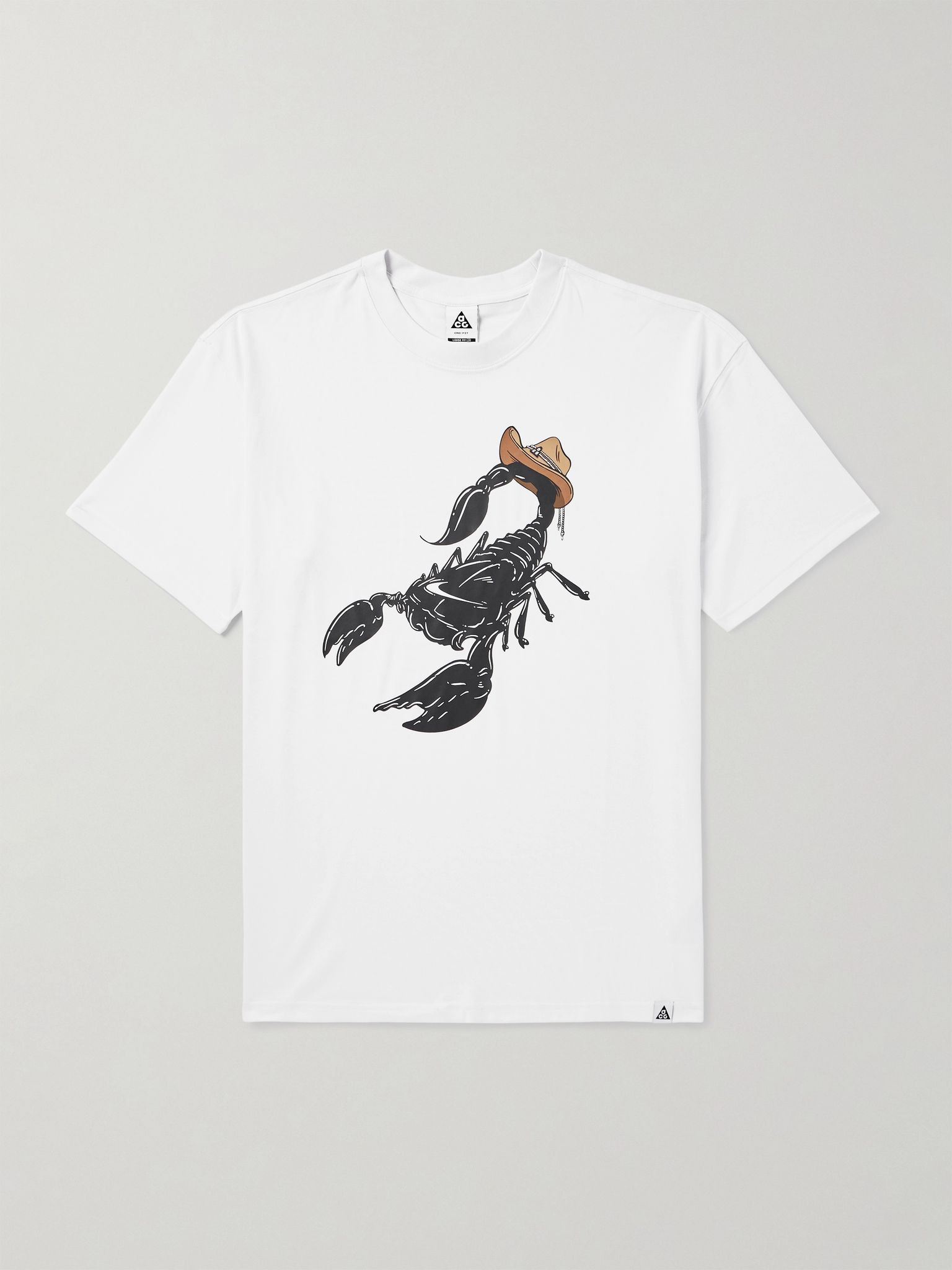 ACG Printed Dri-FIT T-Shirt White - 1