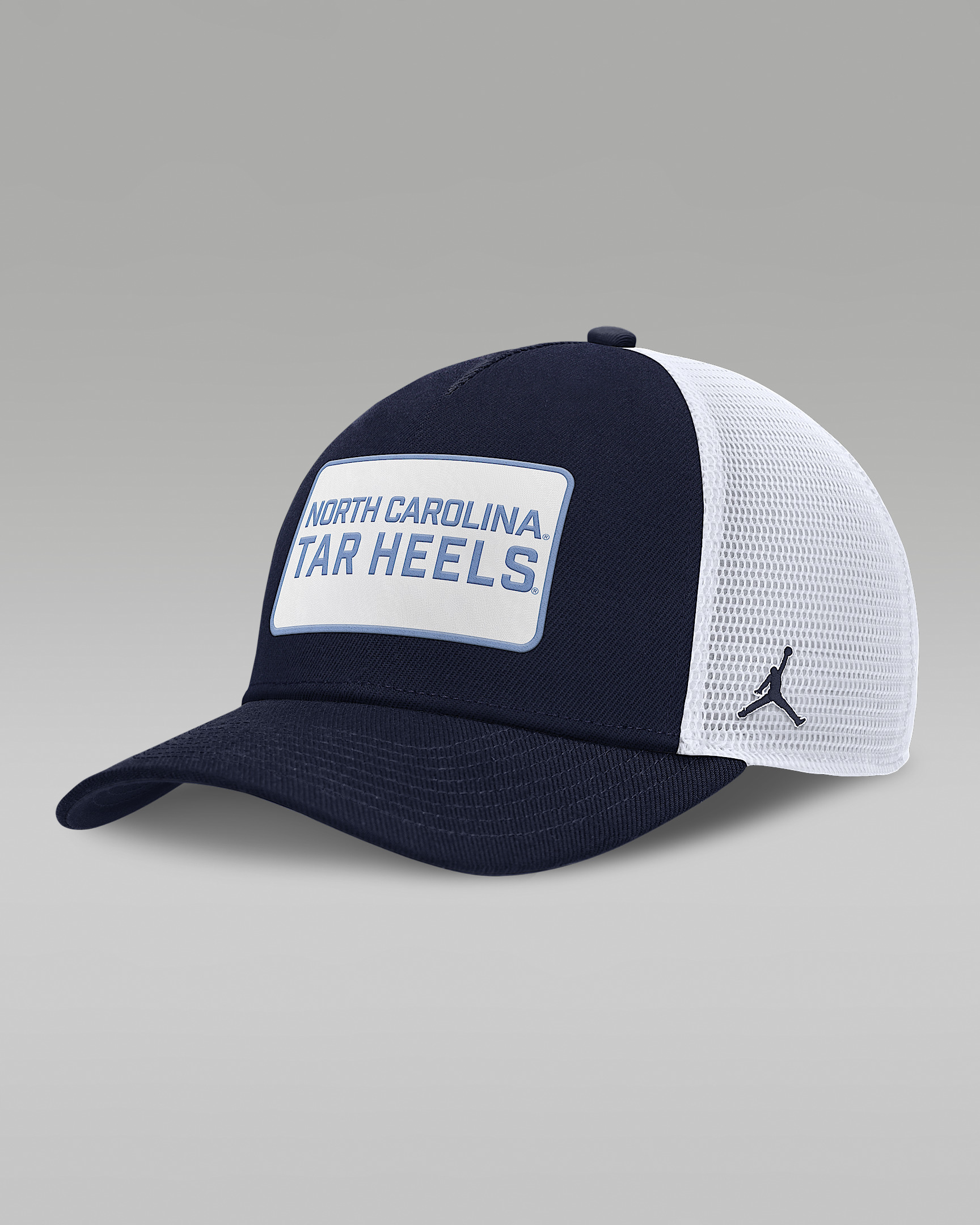 North Carolina On-Field Rise Men's Nike Jordan Brand College Trucker Adjustable Hat - 1