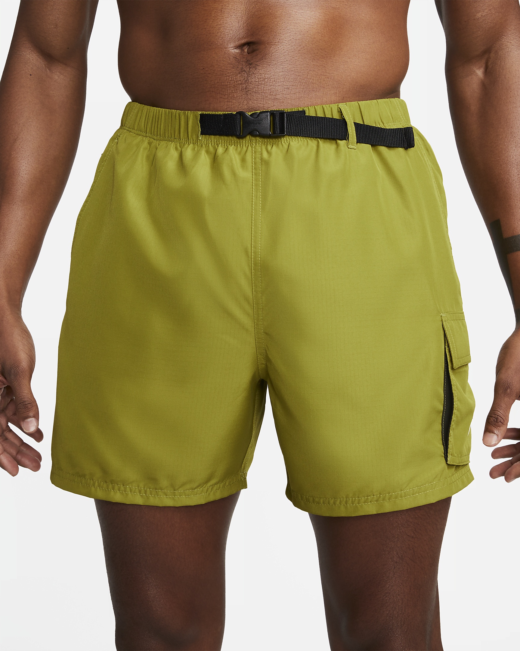 Nike Men's 5" Belted Packable Swim Trunks - 2