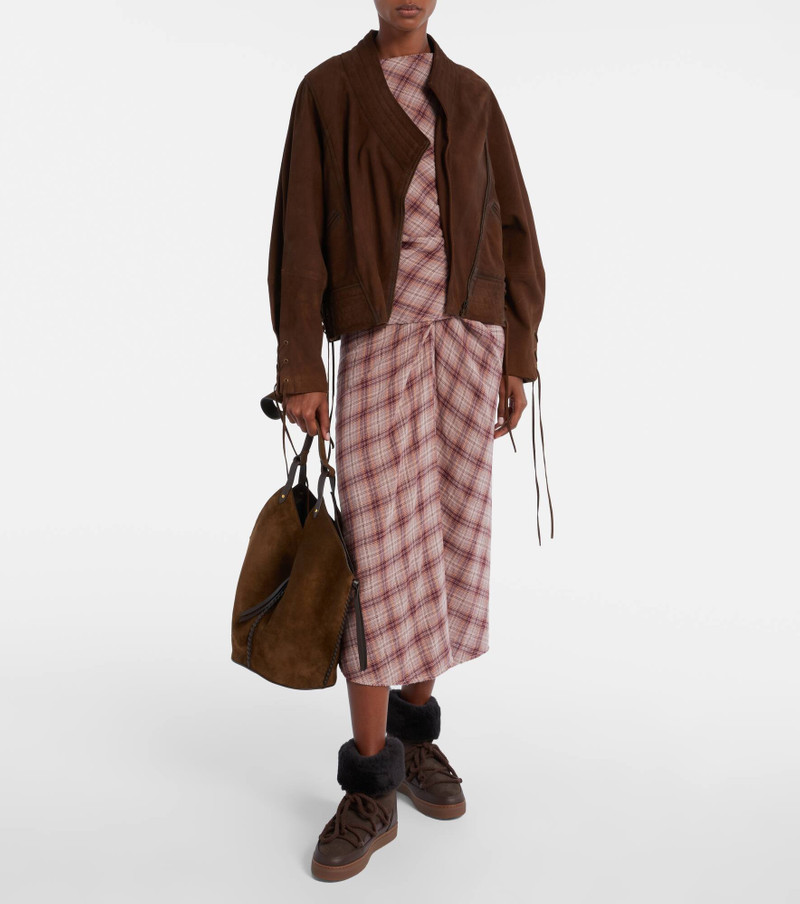 INUIKII Classic High leather and suede snow boots outlook