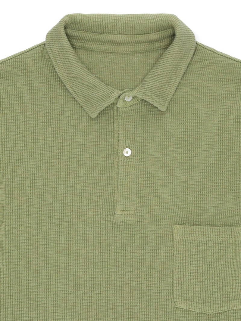 Missourim waffle pocketed polo shirt 5