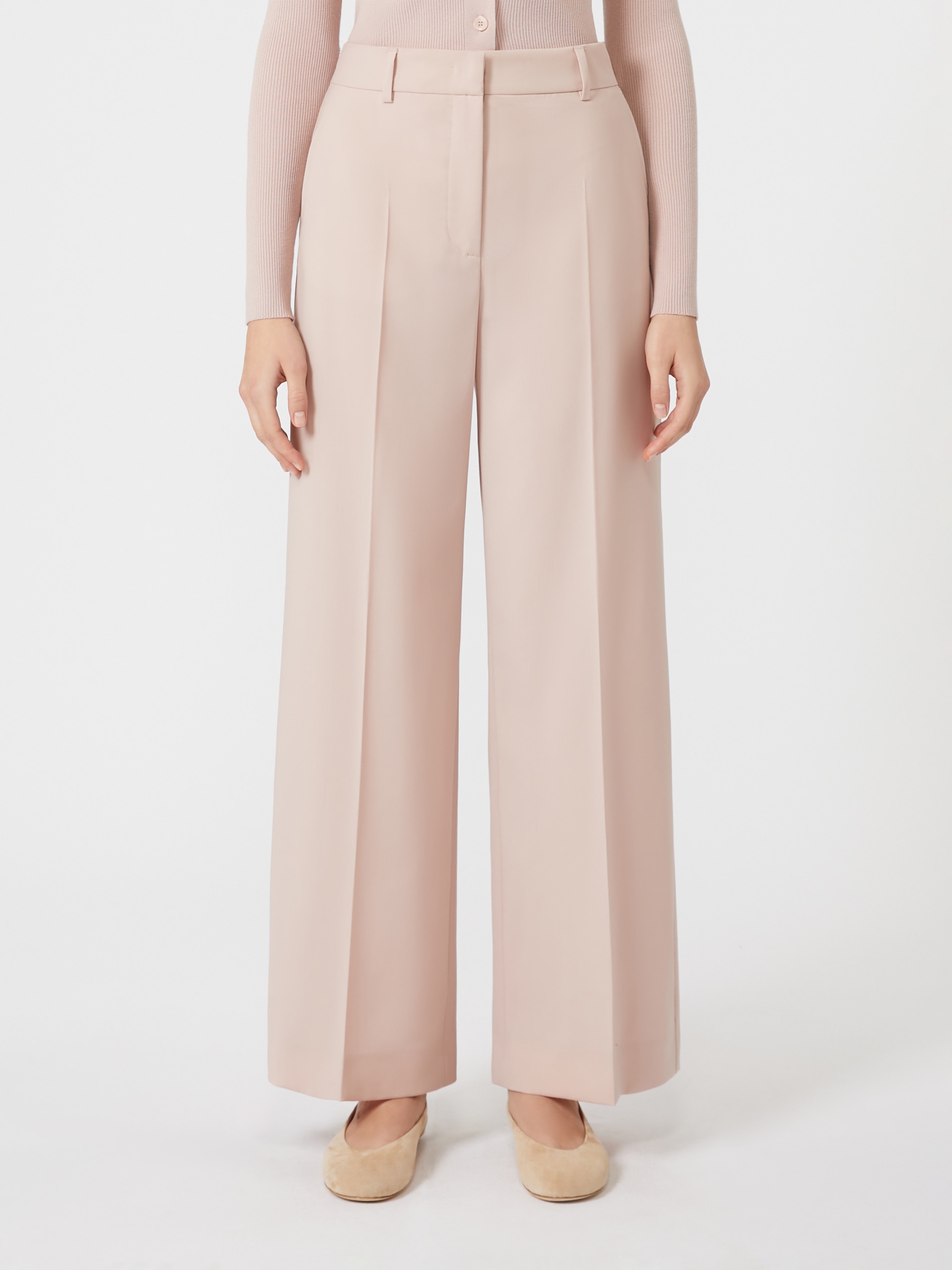 VISIVO Wool palazzo trousers - 3