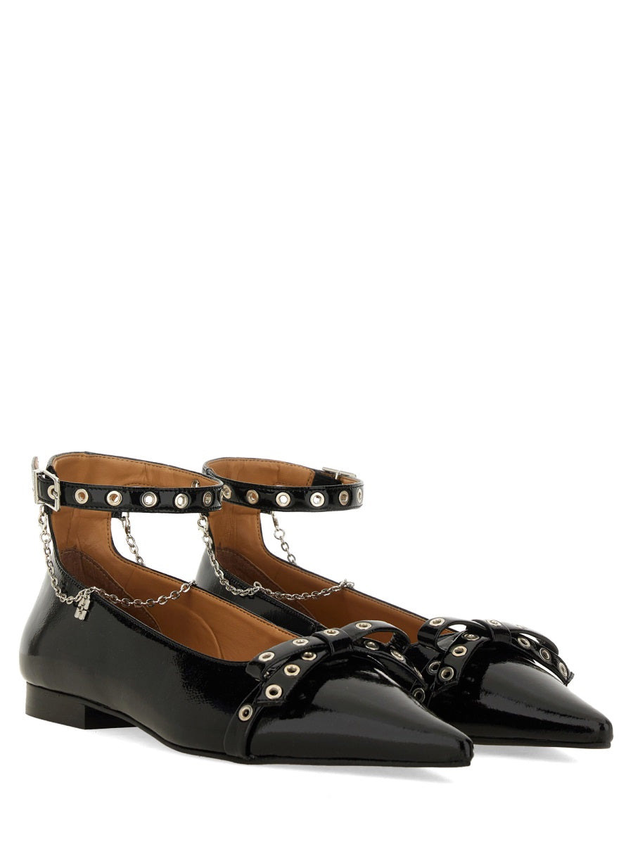 Ganni Women Jewel Ballerina - 3