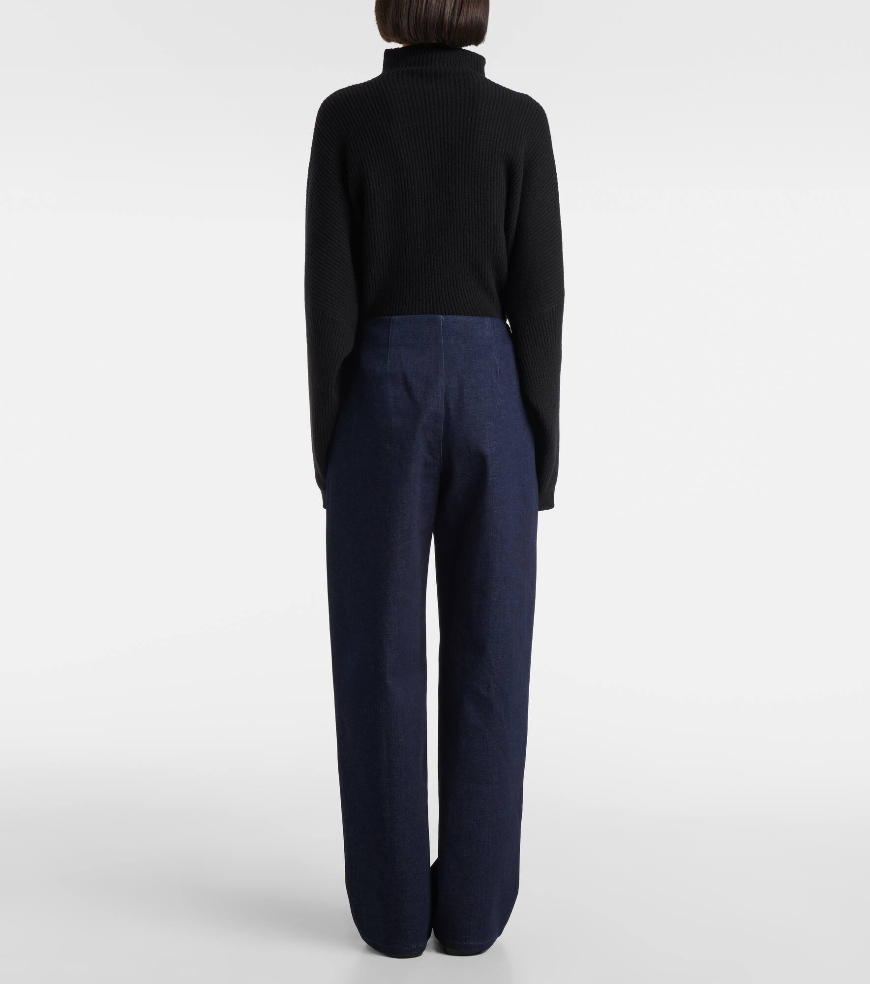 Jagger denim straight pants - 3