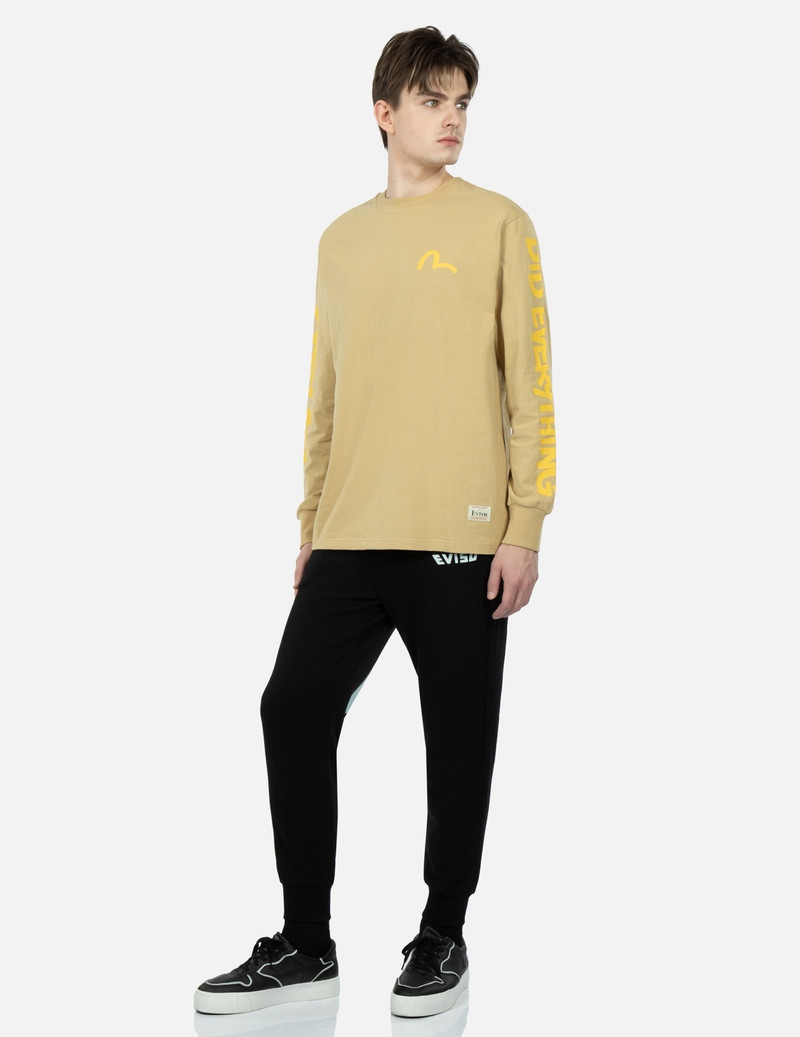 SPRAY-EFFECT DAICOCK PRINT SWEATPANTS 4