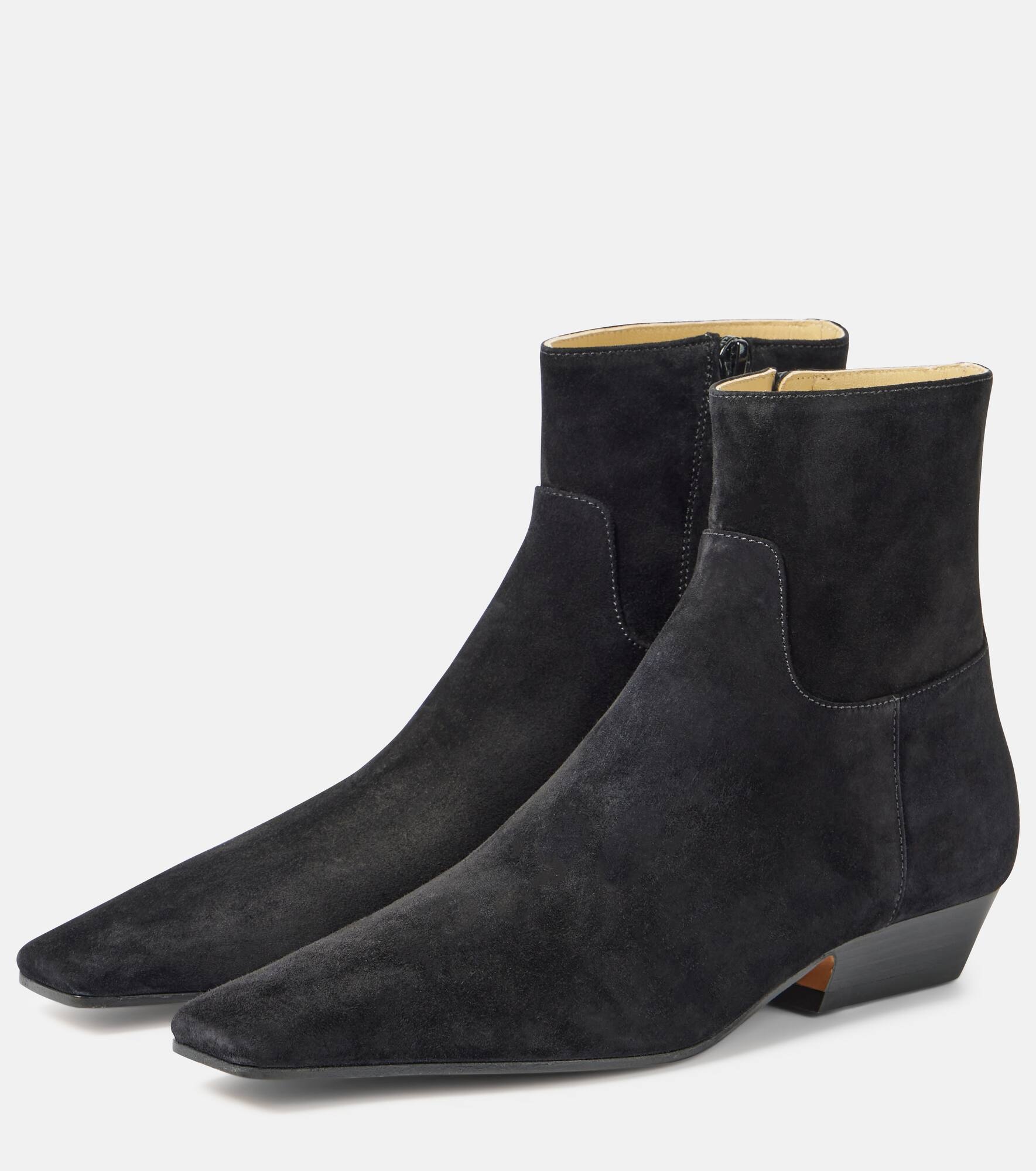 Marfa suede ankle boots - 5