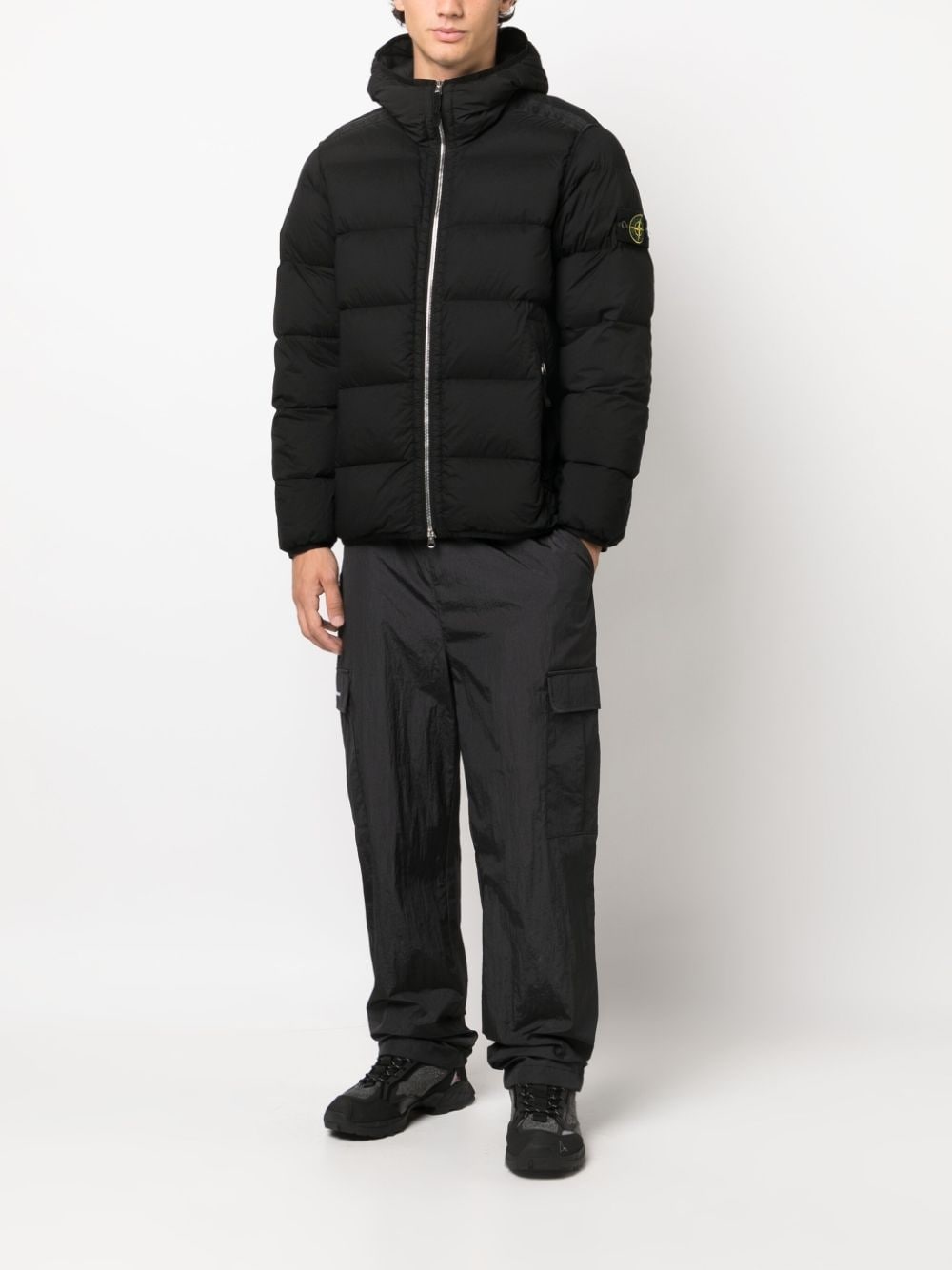 Seamless Tunnel Down-TC hooded jacket - 2