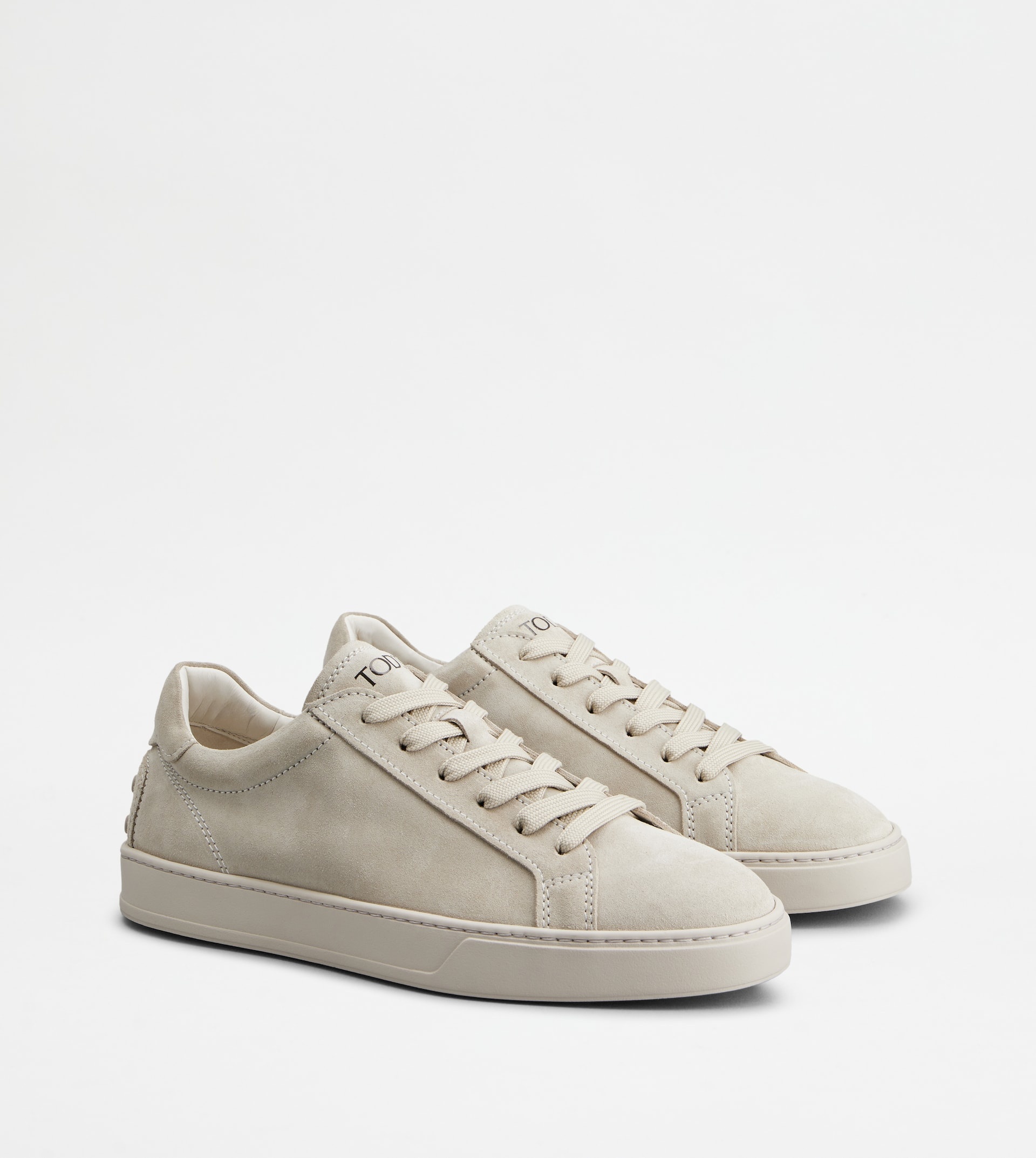 SNEAKERS IN SUEDE - BEIGE - 4