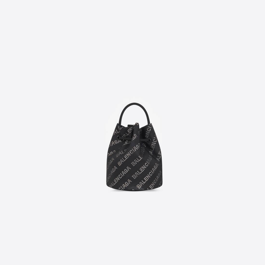 Women's Wheel Xs Drawstring Bucket Bag in Black - 1