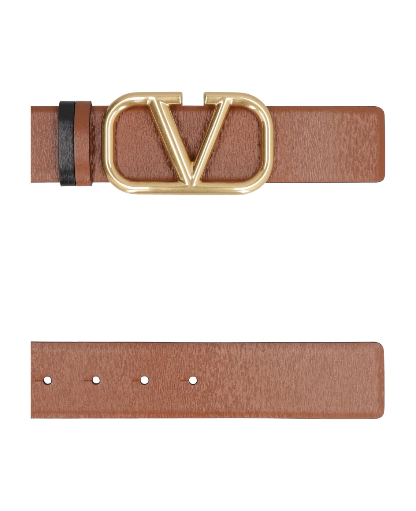 Valentino Garavani - Reversible Leather Belt - 3
