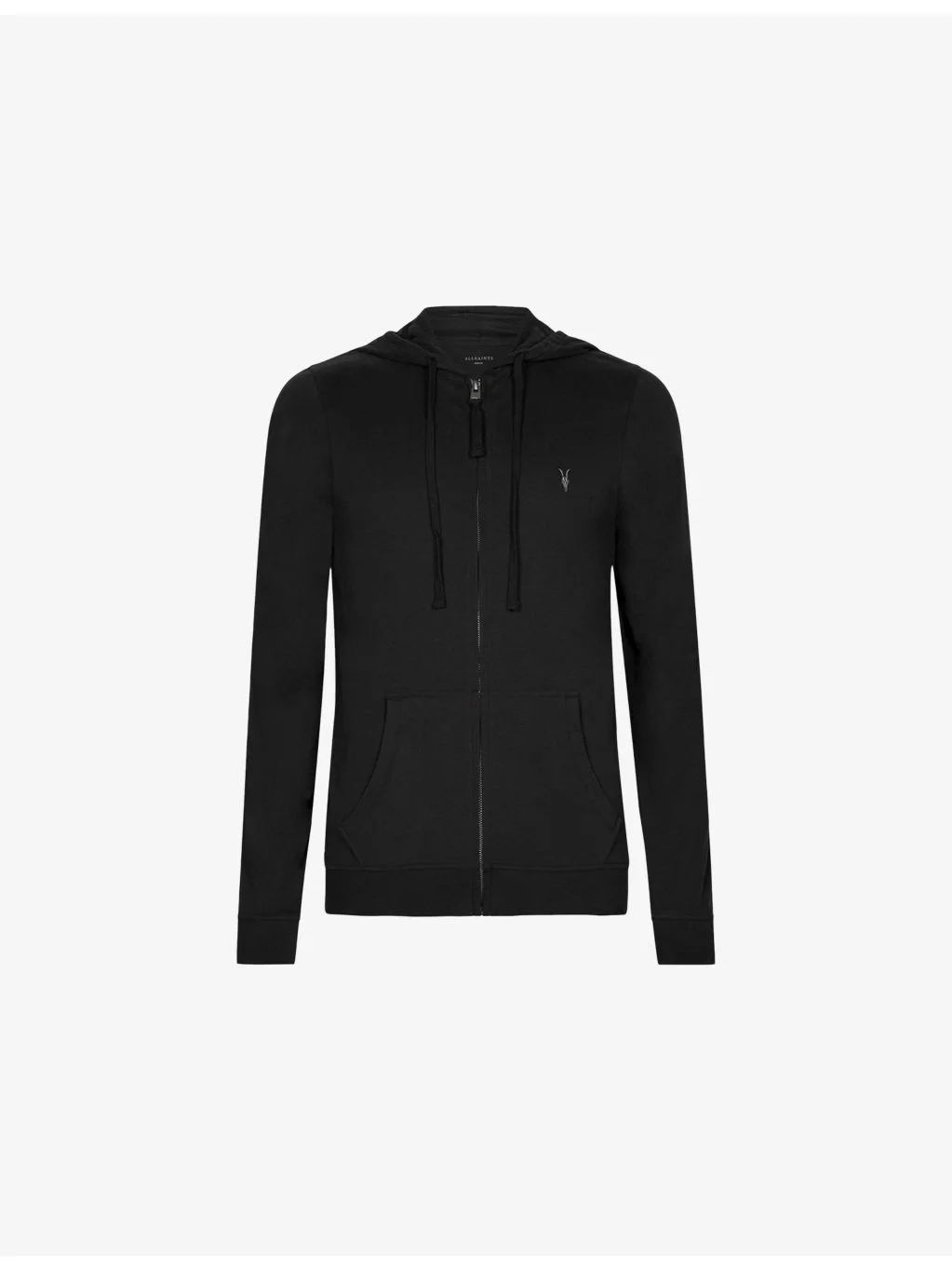 Brace Zipped Cotton-Jersey Hoody - 1