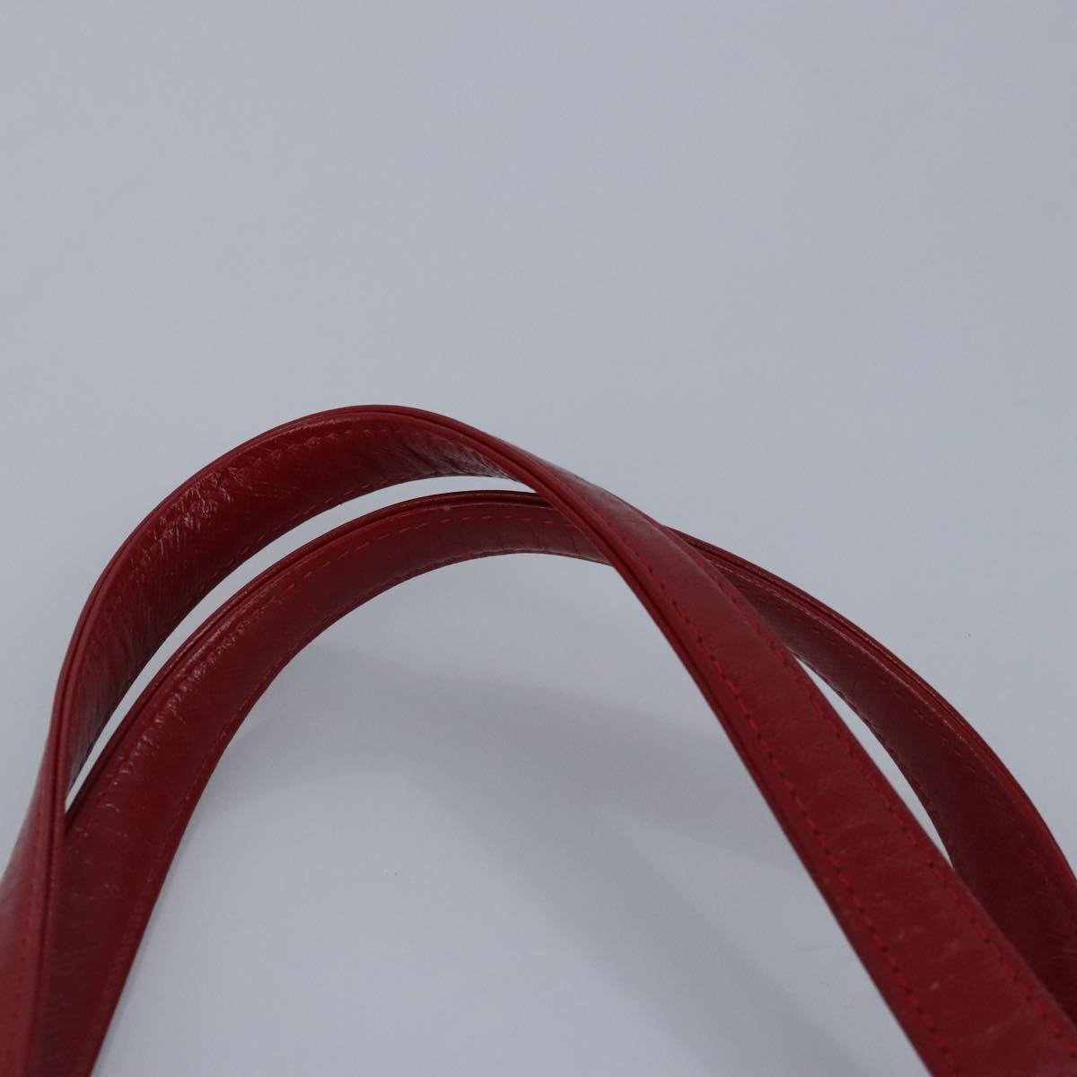 Burberry Nova Check Tote Bag Canvas Leather Beige Red - 8