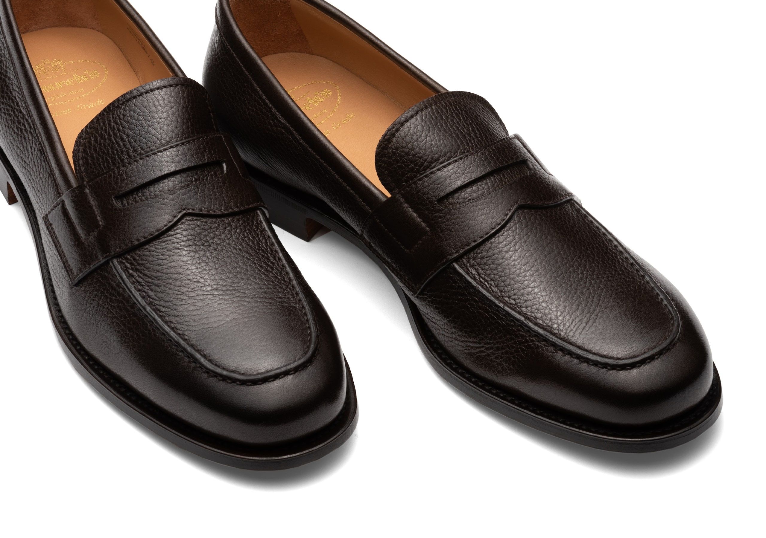 Heswall
Soft Grain Calf Leather Loafer Ebony - 4
