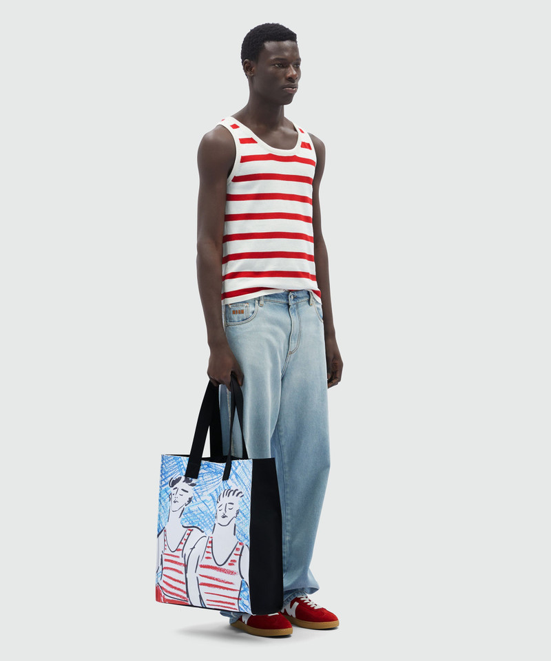 Light blue denim trousers 4