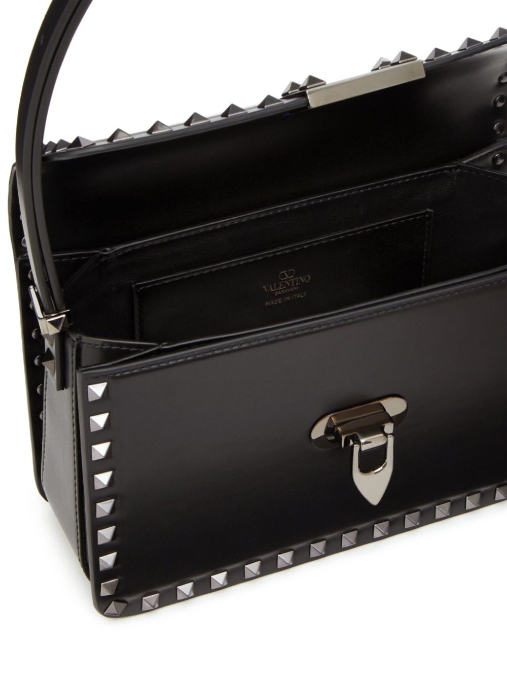 small Rockstud leather shoulder bag - 6