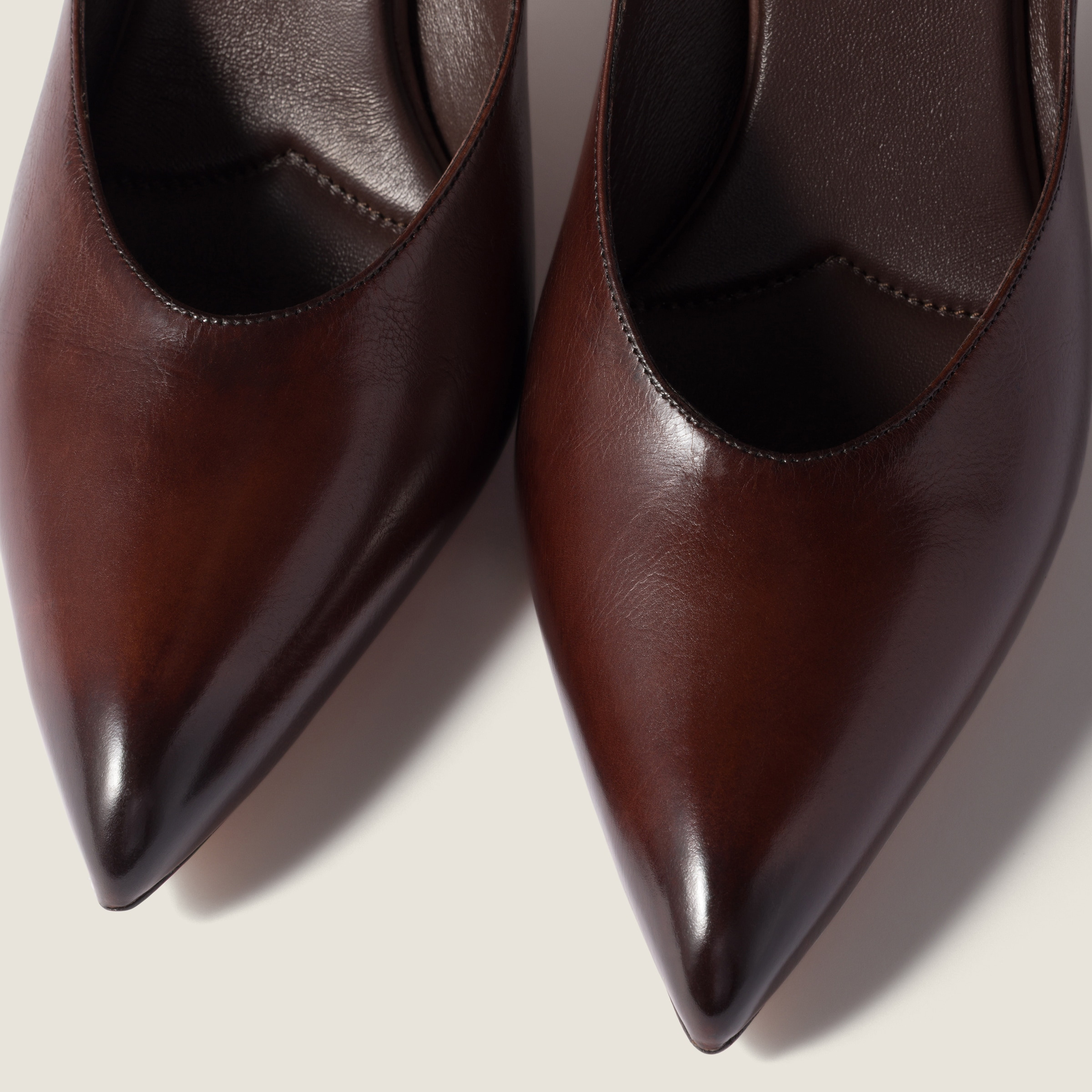Leather pumps - 4