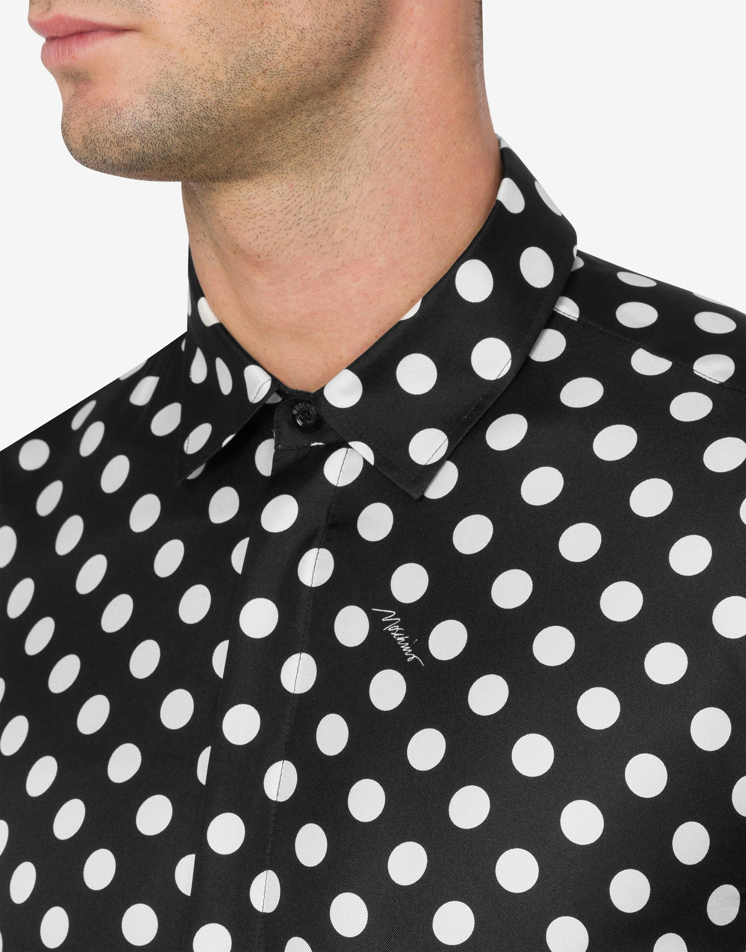 ALLOVER POLKA DOTS SHIRT - 4