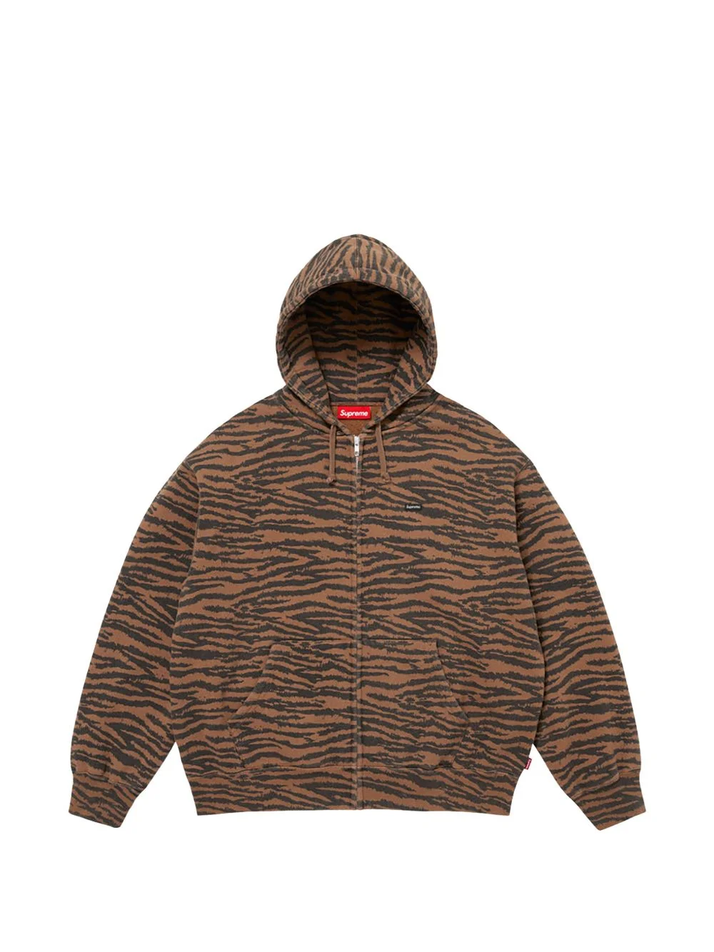 Small Box animal-print hoodie - 1